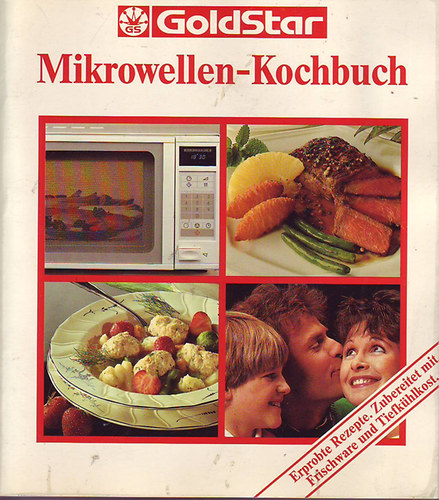 Mikrowellen-Kochbuch című könyvünk borítója