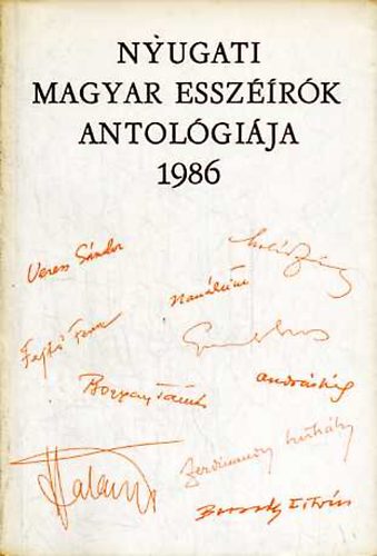 Nyugati magyar esszéírók antológiája 1986