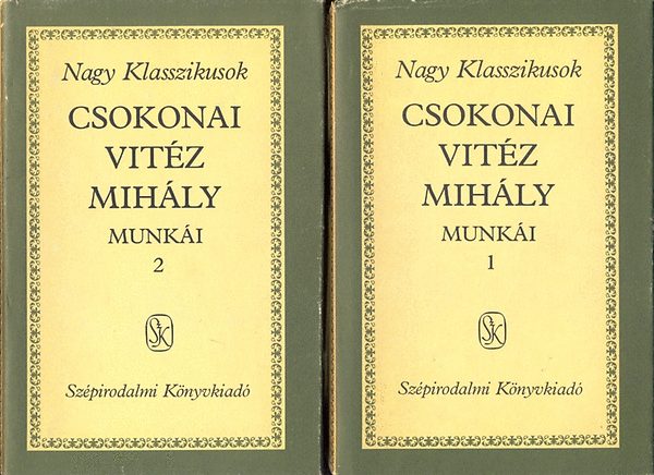 Csokonai Vitéz Mihály munkái I-II.