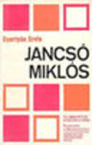 Jancsó Miklós (Filmbarátok kiskönyvtára)