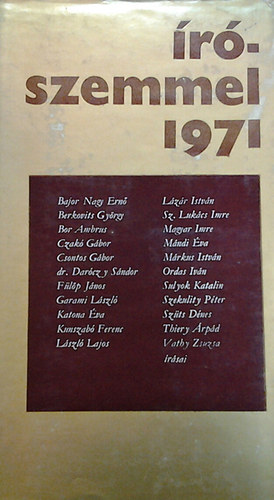 Írószemmel 1971