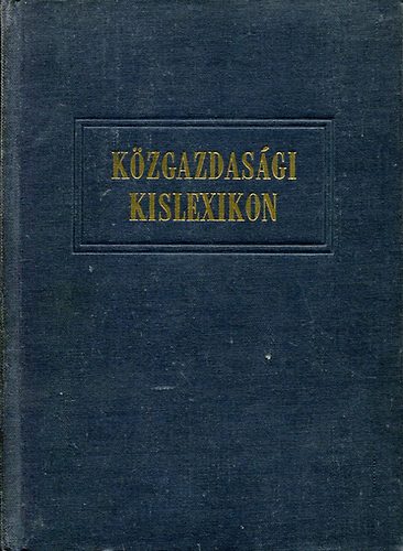 Közgazdasági kislexikon (Kozlov-Pervusin)