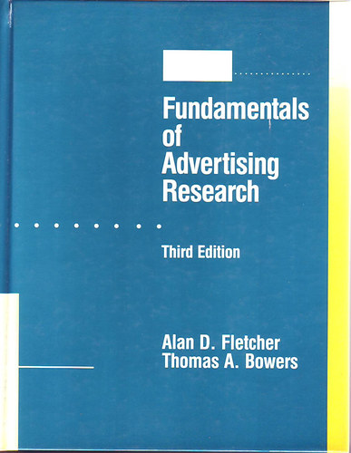 Fundamentals of Advertising Research