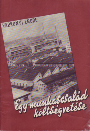 Egy munkáscsalád költségvetése