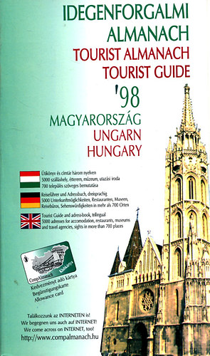Idegenforgalmi almanach 98' Magyarország-három nyelven